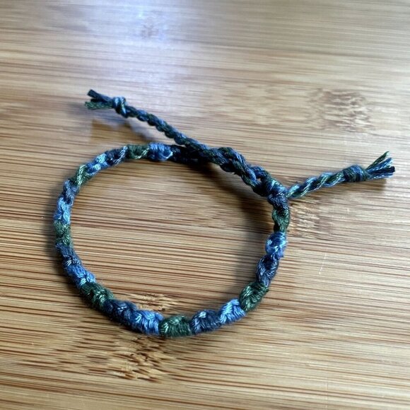 Inara Woven Bracelet anklet trendy comfortable tie embroidery thread woven gift - Picture 1 of 3